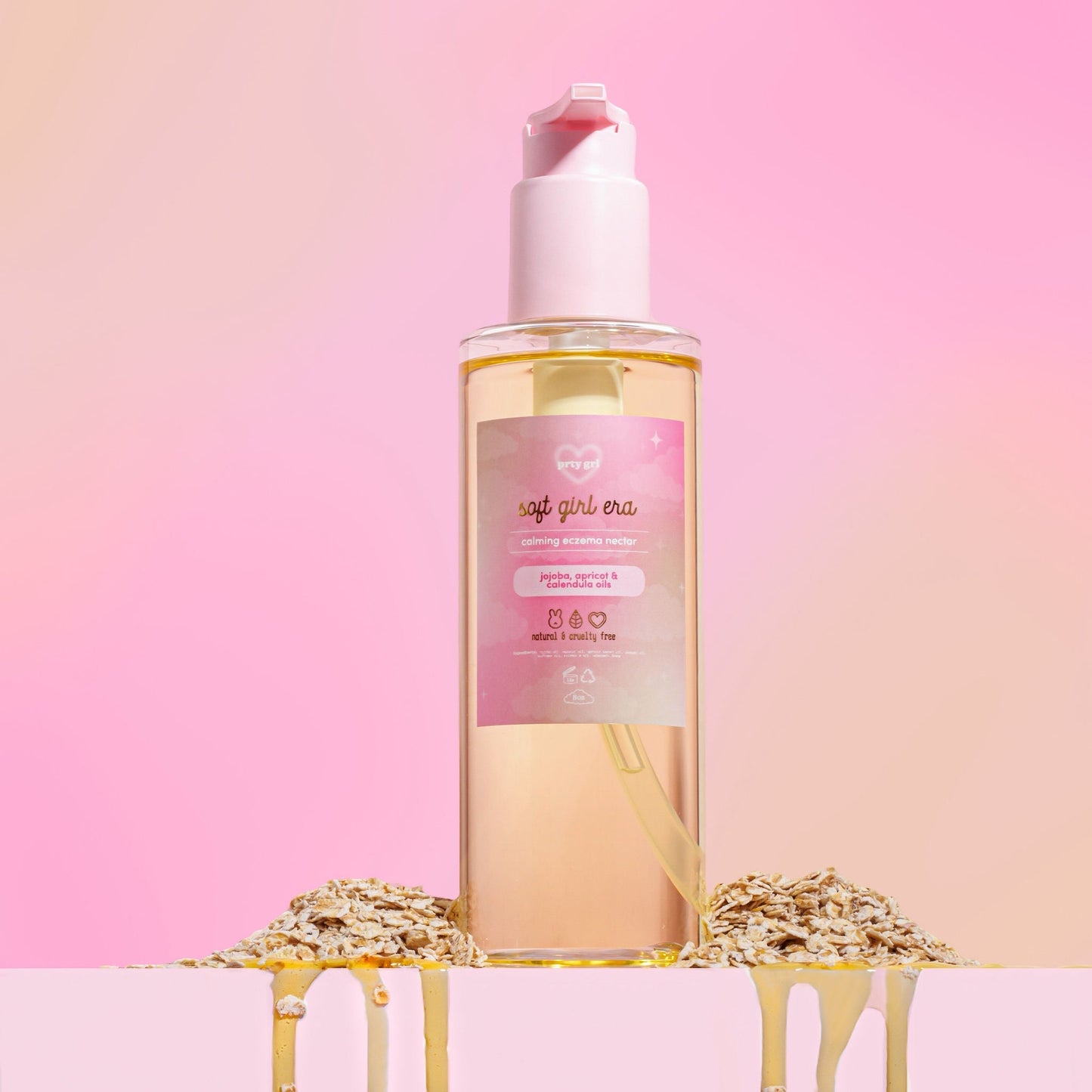 soft girl era calming eczema oil