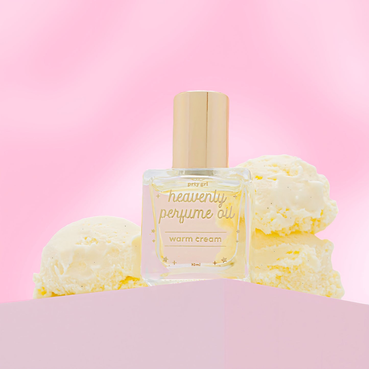 warm cream perfume oil
