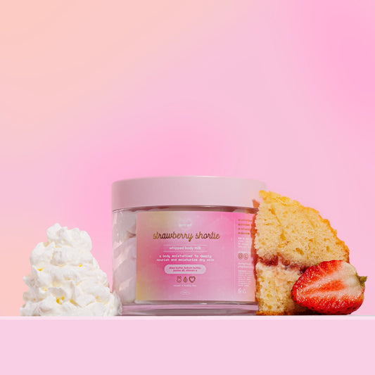 strawberry shortie body milk