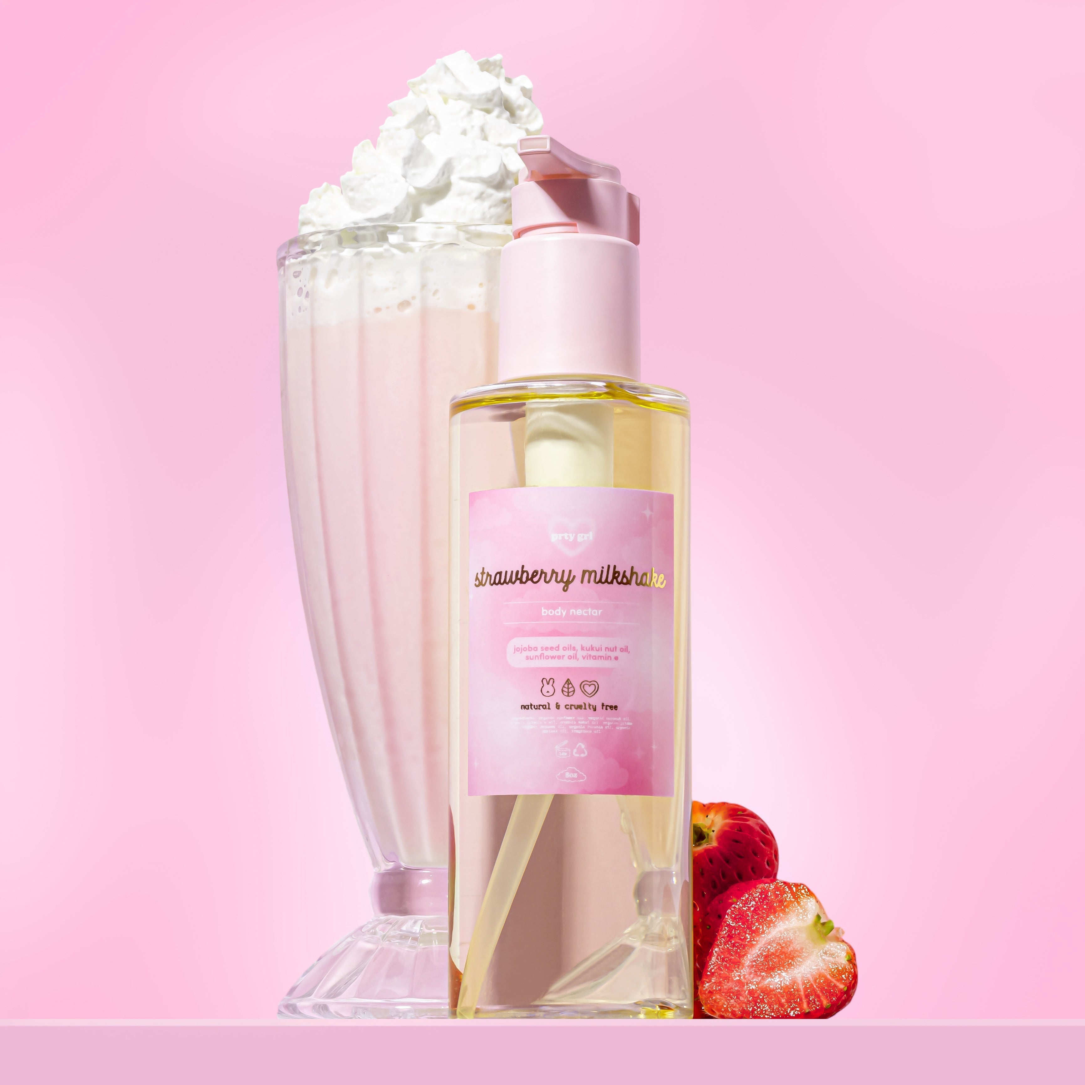 strawberry milkshake body nectar – prettiestgrl