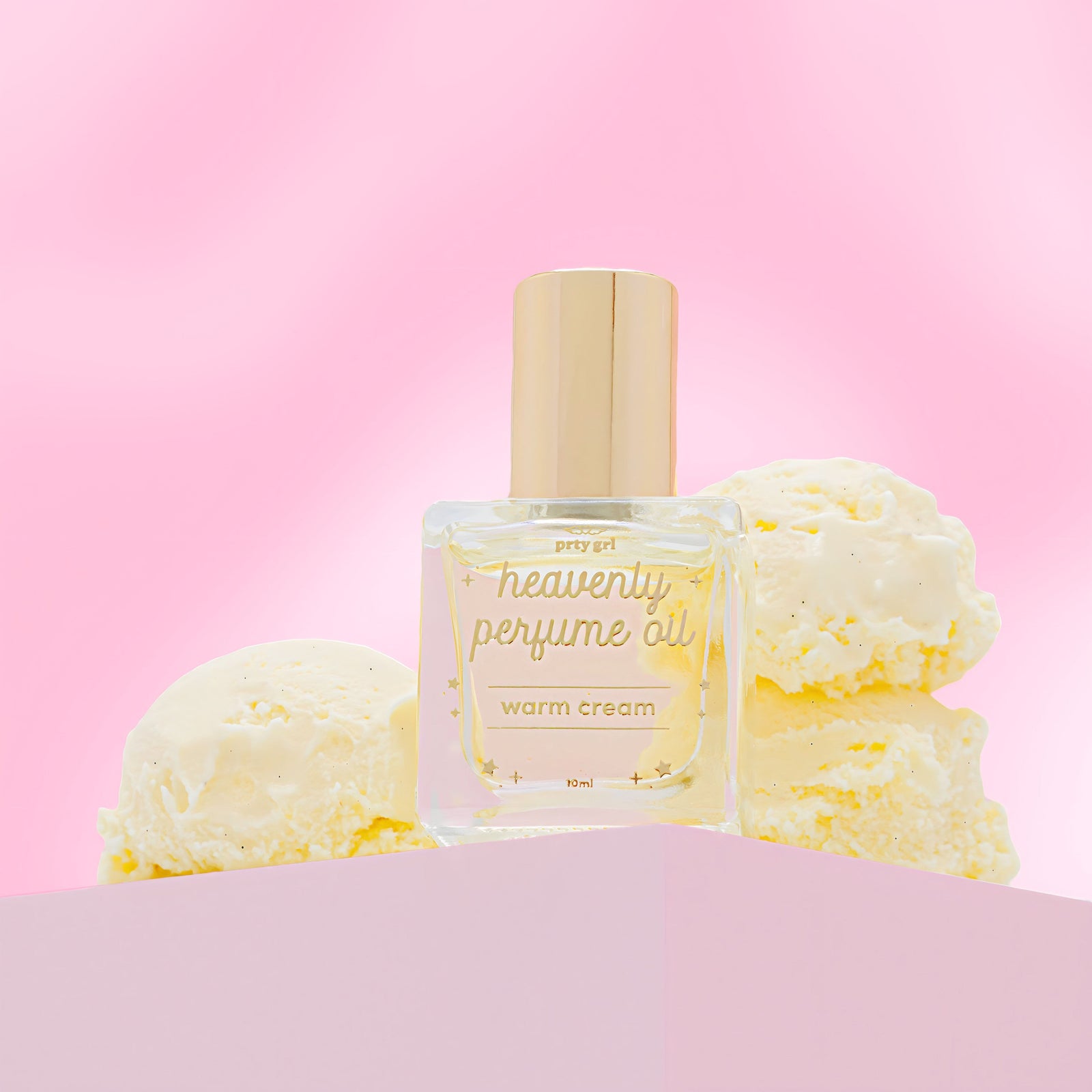 warm cream perfume oil